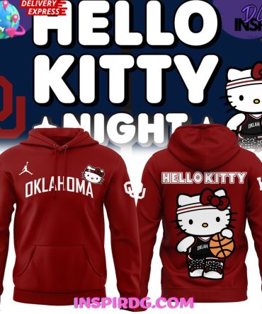 Oklahoma Sooners X Hello Kitty Special Hoodie