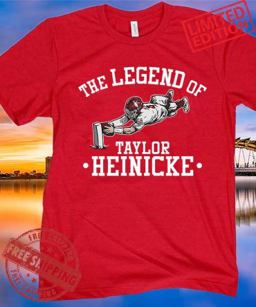 Legend Of Taylor Heinicke T-Shirt Nflpa Licensed