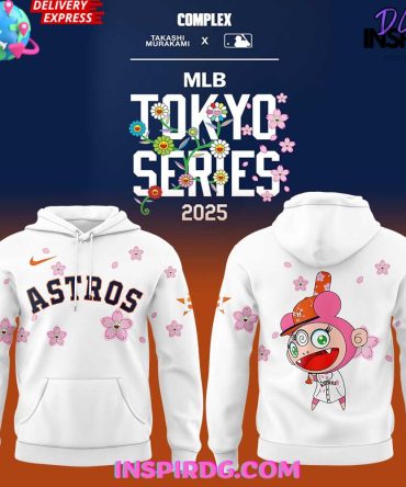 Takashi Murakami Mlb World Tour Tokyo Series 2025 Houston Astros All Over Print Hoodie, 3D Hoodie