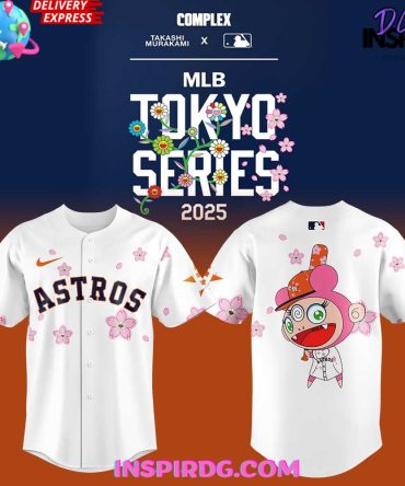Takashi Murakami X Mlb World Tour Tokyo Series 2025 Houston Astros Jersey