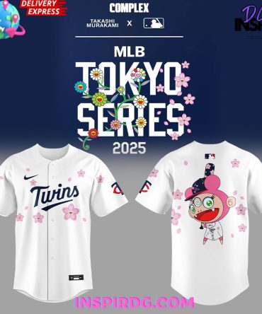 Takashi Murakami X Mlb World Tour Tokyo Series 2025 Minnesota Twins Jersey