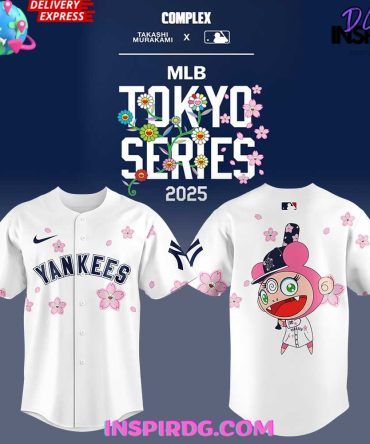 Takashi Murakami X Mlb World Tour Tokyo Series 2025 New York Yankees Jersey