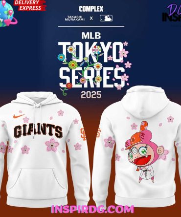 Takashi Murakami X Mlb World Tour Tokyo Series 2025 San Francisco Giants All Over Print Hoodie, 3D Hoodie