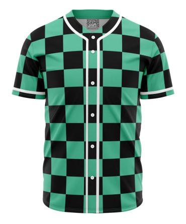Tanjiro Kamado Demon Slayer Baseball Jersey