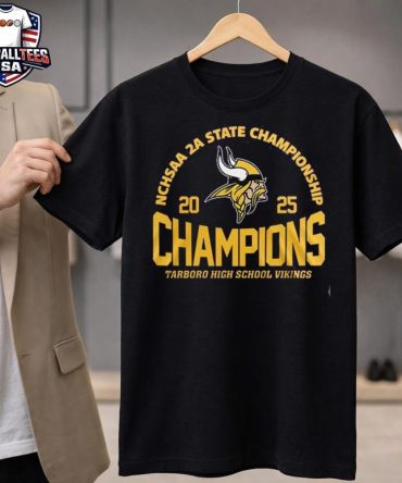 Tarboro Vikings 5A State Champions 2025 Back-To-Back Unisex Shirt
