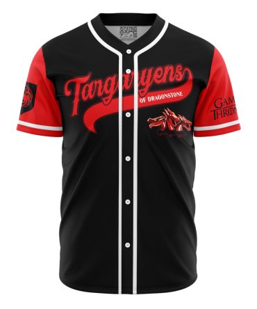 Targaryens Of Dragonstone Game Of Thrones Baseball Jersey