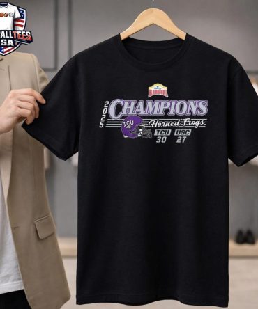 Tcu Horned Frogs 2025 Valero Alamo Bowl Champions Unisex Shirt
