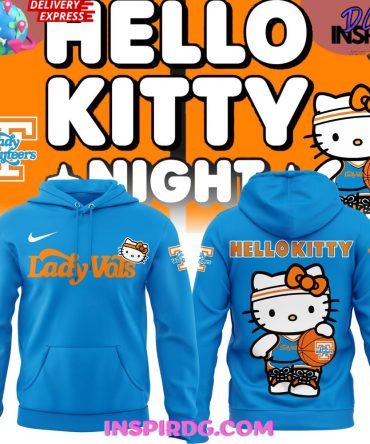 Tennessee Lady Volunteers Hello Kitty Special Hoodie