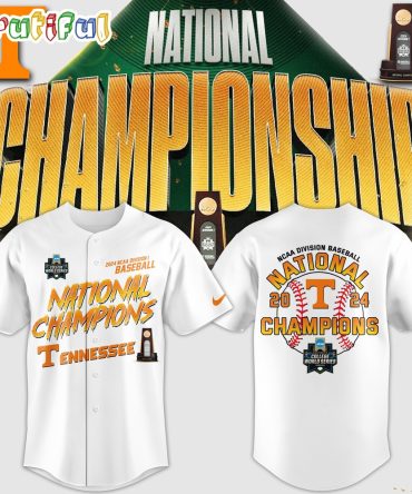 Tennessee Volunteers Champion 2024 Ncaa Division I Jersey
