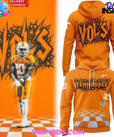 Tennessee Volunteers Checkerboard Burst Nike Special Edition All Over Print Hoodie