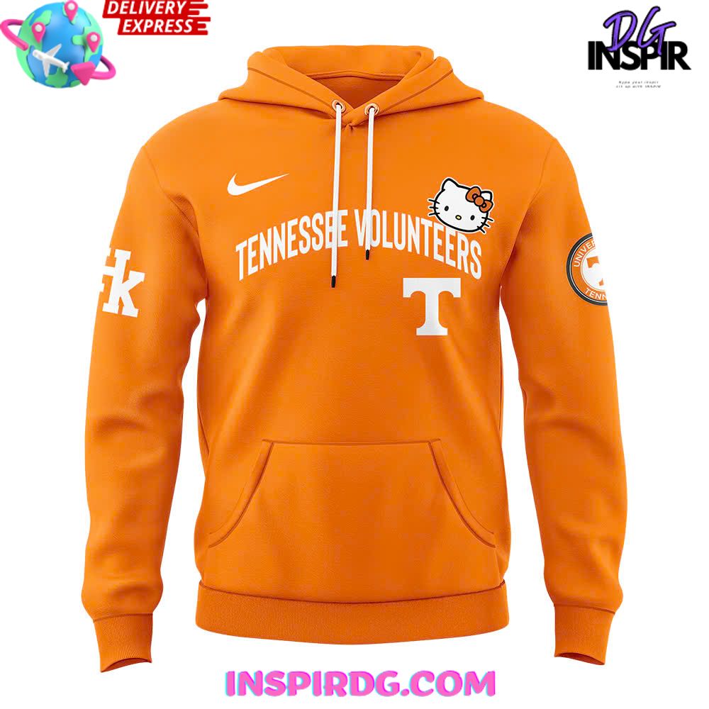 Tennessee Volunteers X Hello Kitty Night Special Edition Hoodie - Image 2