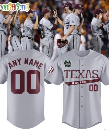 Texas A&M Aggies 2024 Ncaa Baseball Men'S College World Series Omaha Jersey Shirt