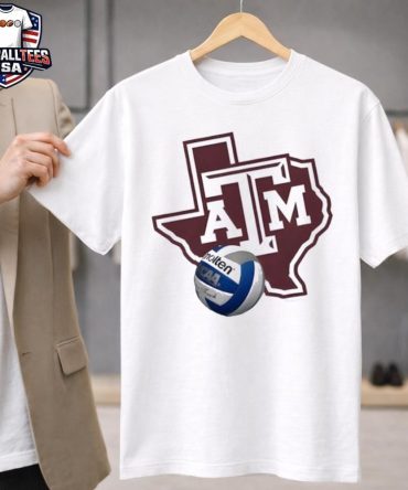 Texas A&Amp;M Aggies Volleyball Molten Ncaa T-Shirt