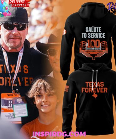 Texas Forever Salute To Service 100Th Anniversary Special Hoodie