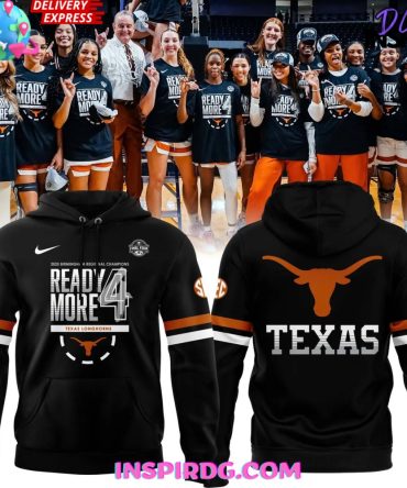 Texas Longhorns 2025 Ncaa Final Four Regional Champions Locker Room All Over Print Hoodie
