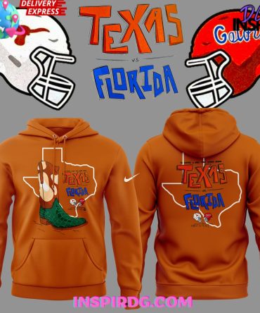 Texas Longhorns Collab Florida Gators Limited Orange Hoodie