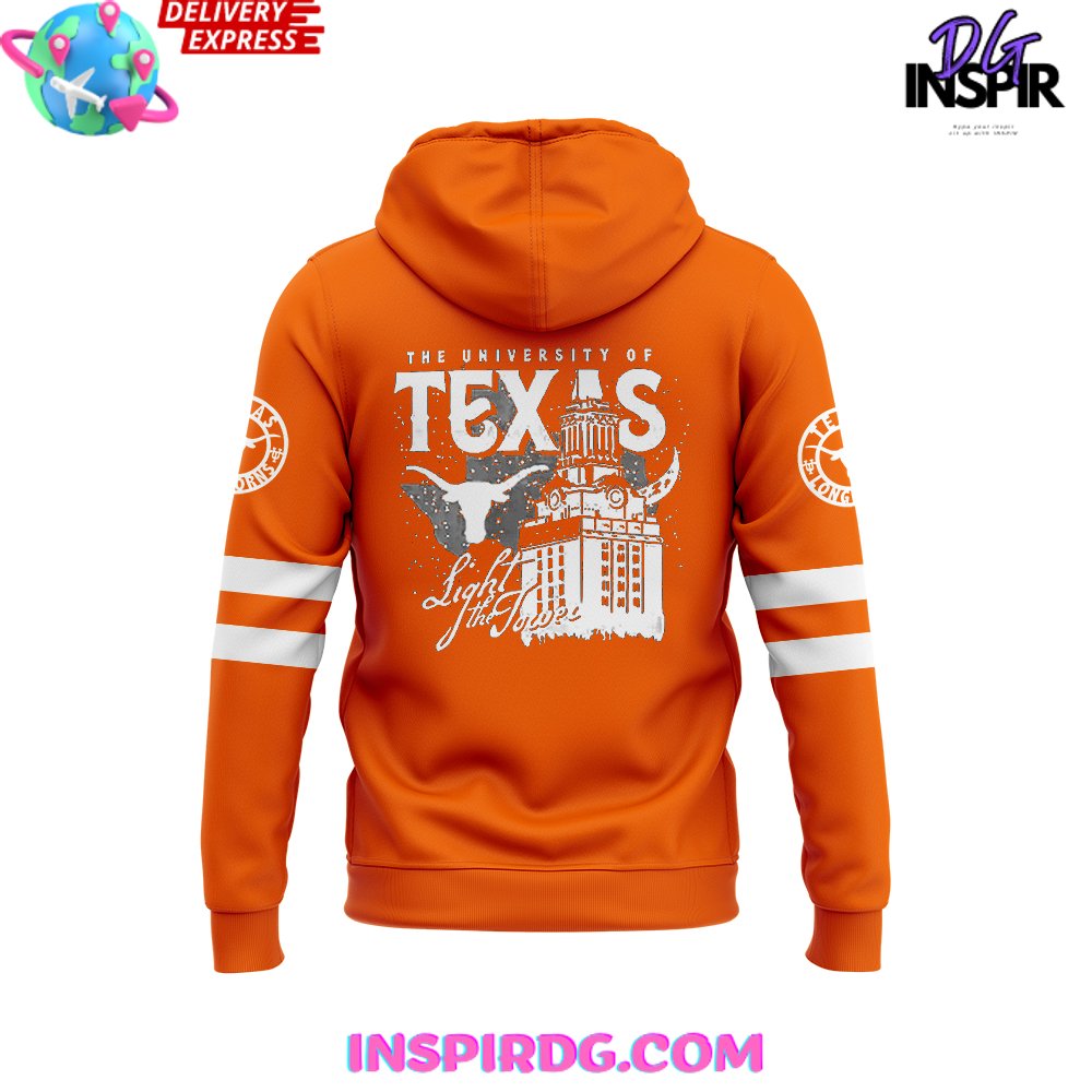 Texas Longhorns Light Of Tower 2024 Hoodie - Image 3