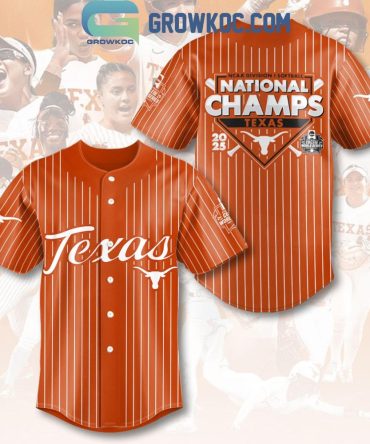 Texas National Champs 2025 Softball Jersey - Limited Edition Fan Gear
