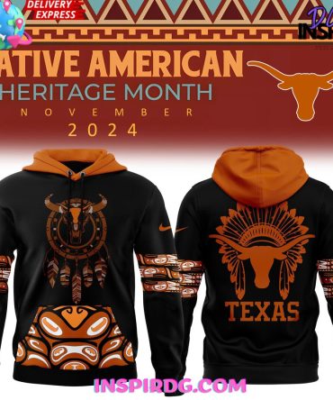Texas Longhorns Native American Heritage Month 2024 Hoodie
