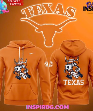 Texas Longhorns Sec Mascot 2025 All Over Print Hoodie, 3D Hoodie