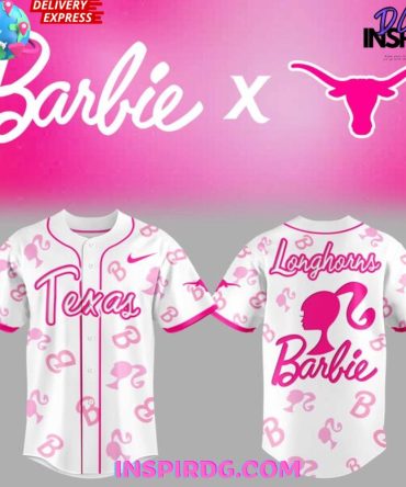 Texas Longhorns X 2025 Barbie Night Special Baseball Jersey
