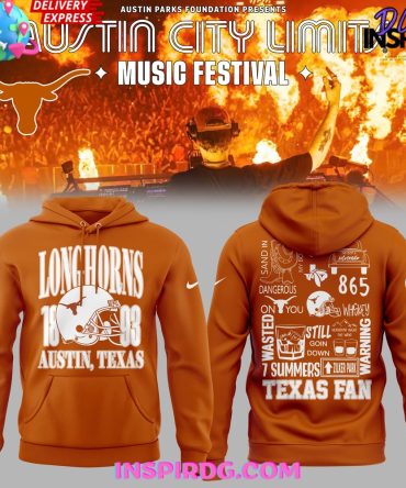 Texas Longhorns X Austin City Limits Music 2024 Hoodie