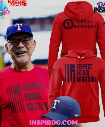 Texas Rangers Respect Honor Gratitude Hoodie