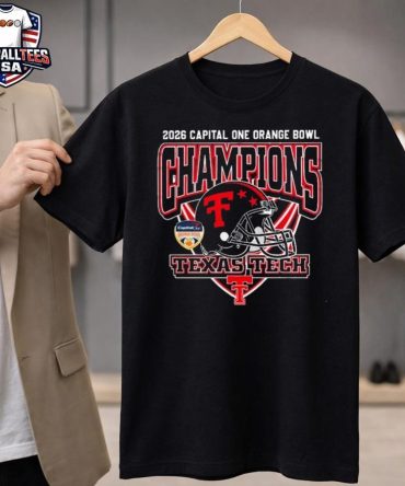 Texas Tech Red Raiders 2026 Capital One Orange Bowl Champions Unisex Shirt