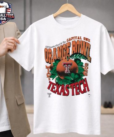 Texas Tech Red Raiders Cfp Quarterfinal At The Capital One Orange Bowl 2026 College Football Miami Unisex Shirt