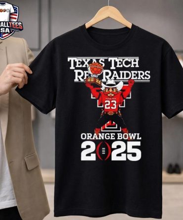 Texas Tech Red Raiders Mascot Tee Orange Bowl 2025 Unisex Shirt