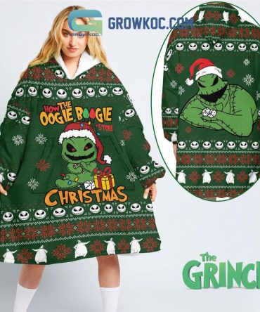 The Grinch How The Oogie Boogie Stole Christmas Oodie Blanket Hoodie