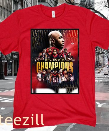 The Houston Texans Are The Champions Of Afc South Division Nflshirt