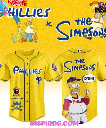 The Simpsons X Philadelphia Phillies Limited Jersey