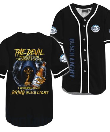 Unique Busch Light Baseball Jersey – Bold Design For Beer Lovers