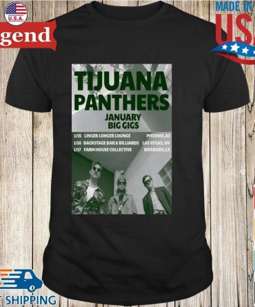 Tijuana Panthers Big Gigs Phoenix Az Jan 15 2026 Poster T-Shirt