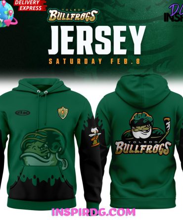 Toledo Bullfrogs New 2024-25 Special Hoodie