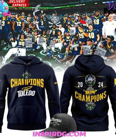 Toledo Rockets Above Bowl Champions 2024 All Over Print Hoodie, 3D Hoodie