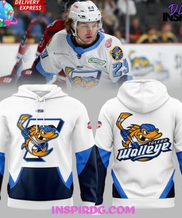 Toledo Walleye 2025 Kelly Cup Limited Edition All Over Print Hoodie