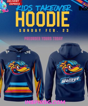 Toledo Walleye Kids Takeover Special Hoodie