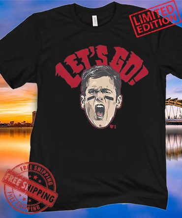 Tom Brady Let'S Go T-Shirt Tampa - Nflpa Licensed