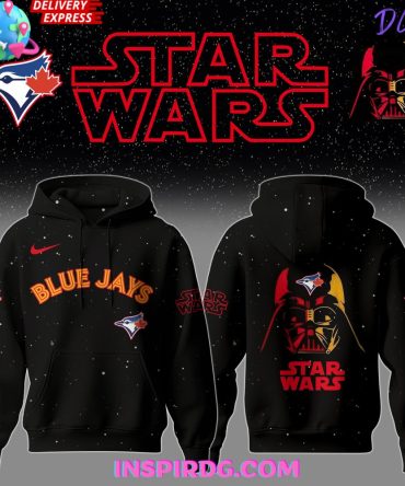 Toronto Blue Jays X Star Wars Night 2025 All Over Print Hoodie