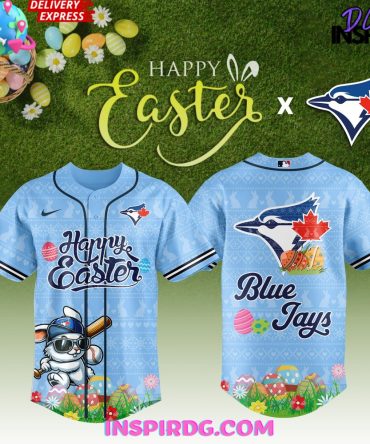 Toronto Blue Jays Happy Easter 2025 Baseball Jersey