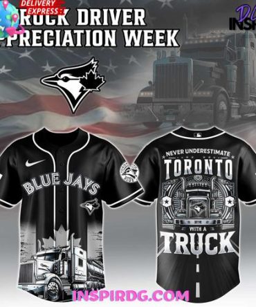 Toronto Blue Jays Truck Driver Appreciation Week Baseball Jersey