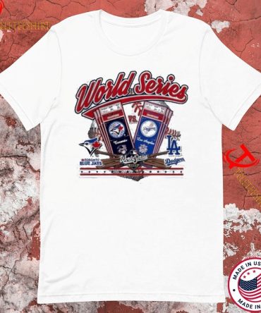 Toronto Blue Jays Vs Los Angeles Dodgers 2025 World Series Ticket T-Shirts