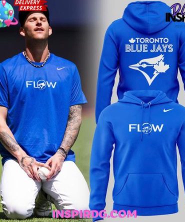 Toronto Blue Jays X Flow 2025 Special All Over Print Hoodie