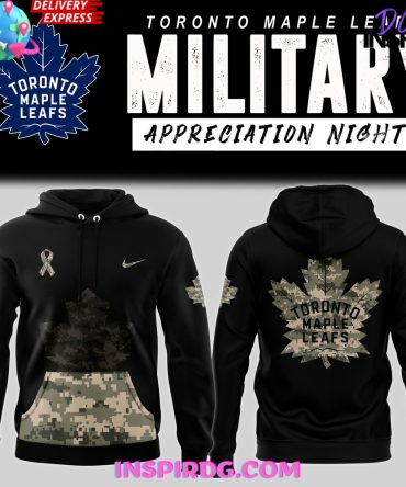 Toronto Maple Leafs Military Appreciation 2024 Hoodie