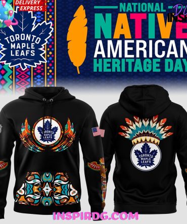 Toronto Maple Leafs Native American Heritage Month Special Hoodie