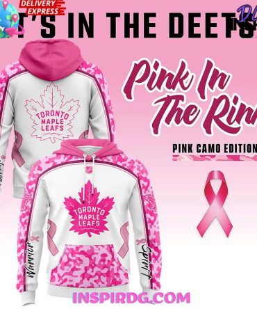 Toronto Maple Leafs Pink In The Rink 2024 Hoodie