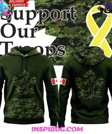 Toronto Maple Leafs Support Our Troops Special Hoodie