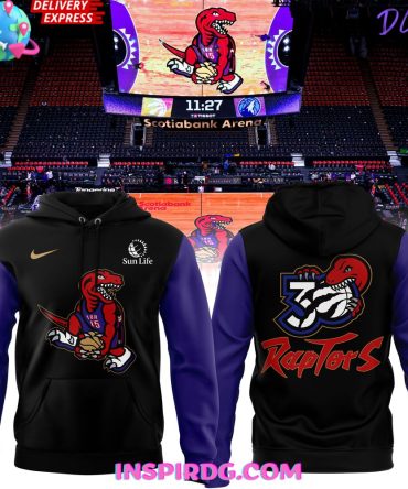 Toronto Raptors 30Th Anniversary Limited Hoodie
